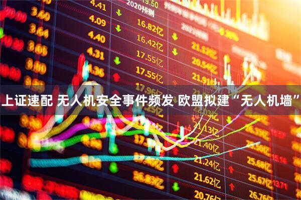 上证速配 无人机安全事件频发 欧盟拟建“无人机墙”