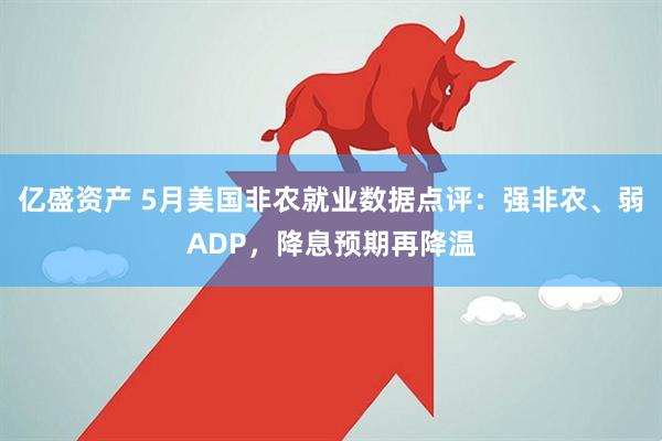 亿盛资产 5月美国非农就业数据点评:强非农、弱ADP,降息预期再降温